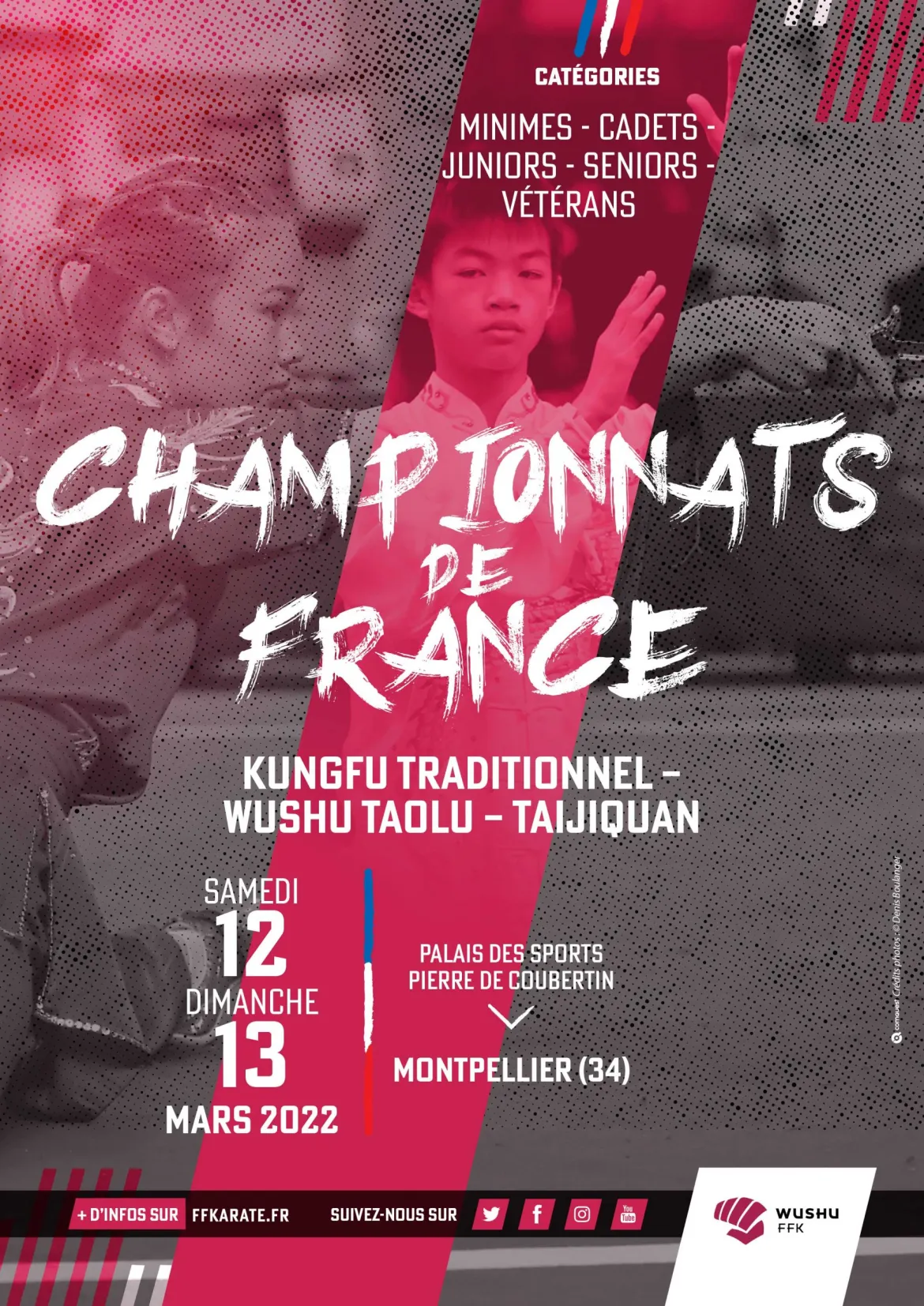 Championnat de France de Kung-Fu Traditionnel, Wushu Taolu & Taijiquan 2021 – 2022